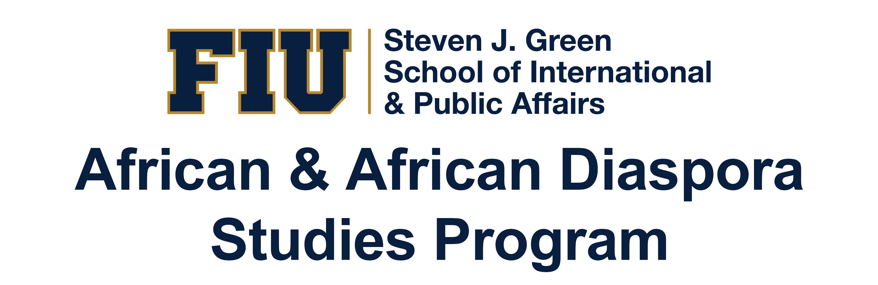 FIU African and African Diaspora Studies Program
