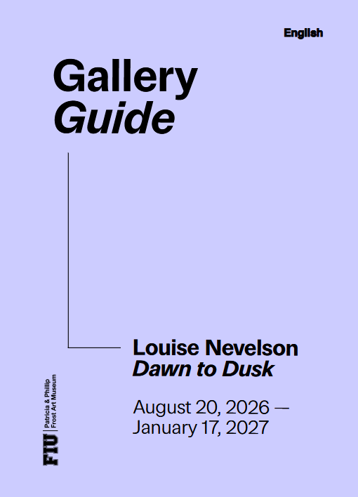 Nevelson Gallery Guide English
