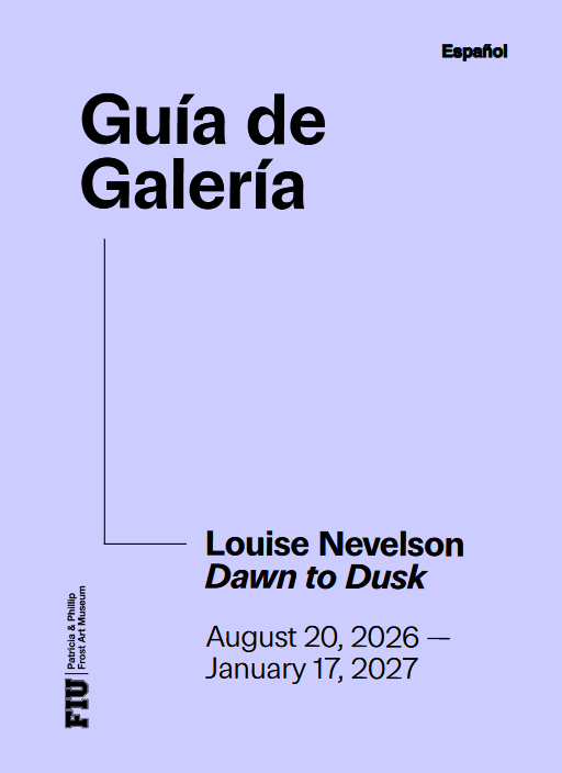 Nevelson Gallery Guide Spanish