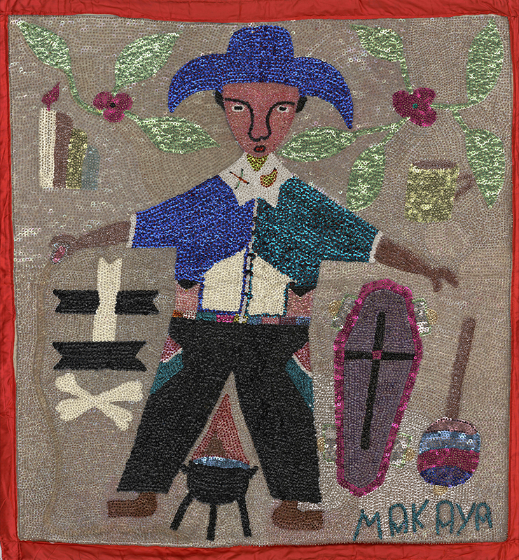 Unknown artist, Vodou Flag